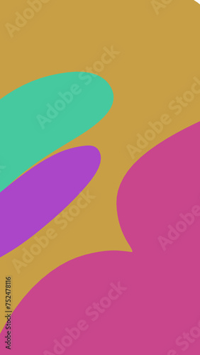 Colorful Liquid Abstract Background