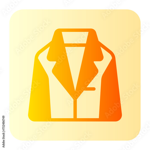 groom suit gradient icon