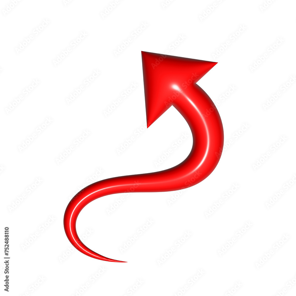 3D red arrow on white background. Shiny Arrows for app, website, social media and digital advertisement use. 3D red arrow on white background. Shiny Arrows for app, website, social media and digital advertisement use.