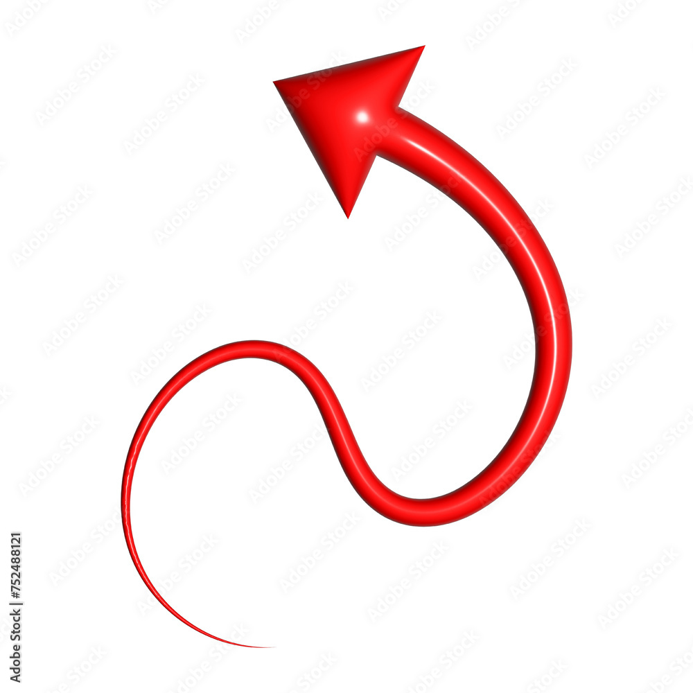 3D red arrow on white background. Shiny Arrows for app, website, social media and digital advertisement use. 3D red arrow on white background. Shiny Arrows for app, website, social media and digital advertisement use.