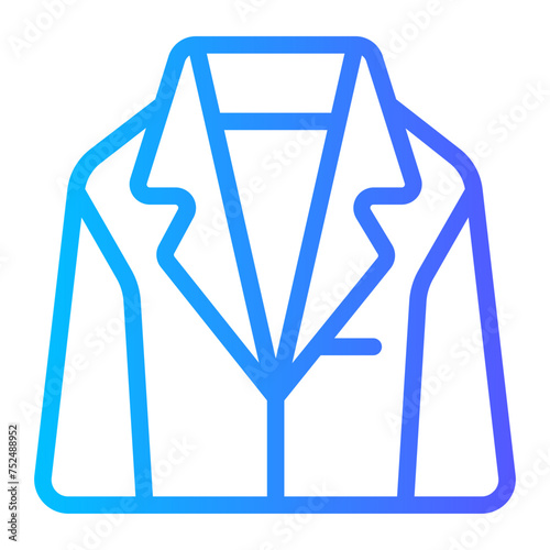 groom suit gradient icon