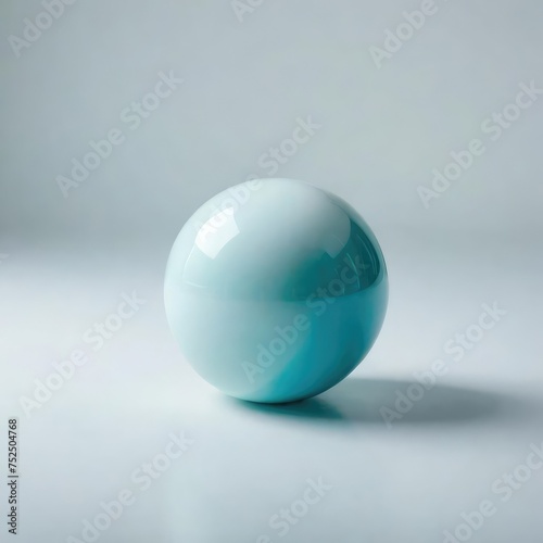 pool ball isolated on white 