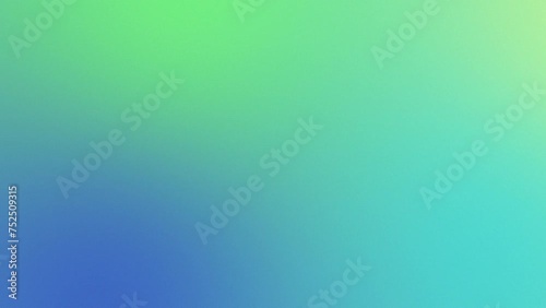 Animation of moving and mixing blue&green gradations 4K