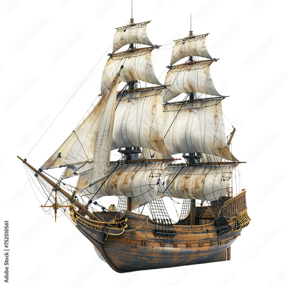 Fototapeta premium Pirate ship