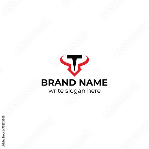 vt or tv logo design vector