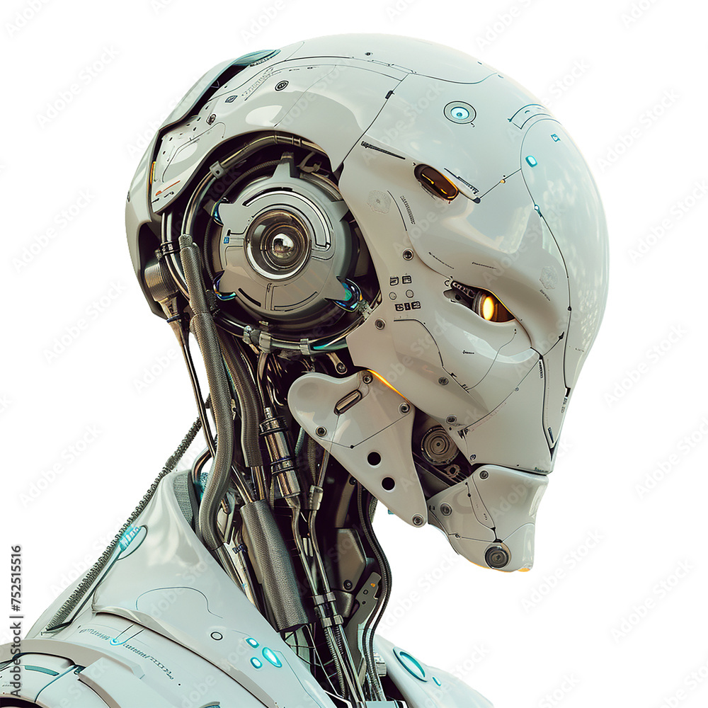 Fototapeta premium Robot Head