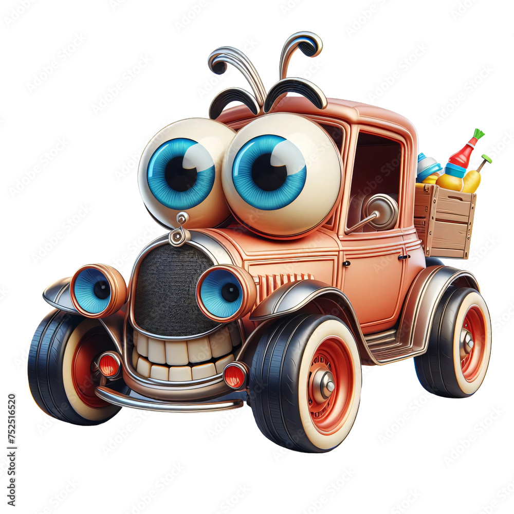 Joyful Celebration on Wheels - Happy Birthday Car SVG & PNG Monster Bundle