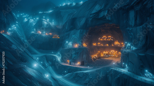 Diamond miners employ specialized tools and techniques to unearth valuable gemstones