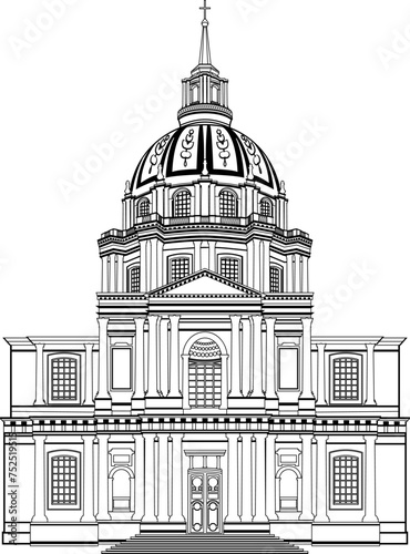 Les Invalides in Paris