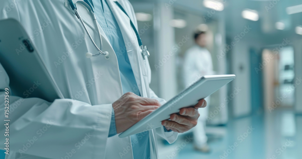 doctor using tablet doctor using tablet