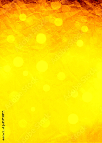 Yellow bokeh background for Banner, Poster, Story, Celebrations and various design works