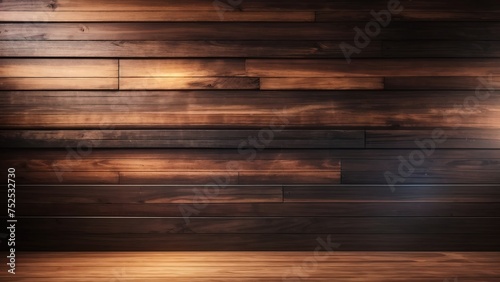 Modern wooden facing background. Dark wooden Rustic three-dimensional wood texture