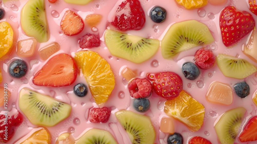 sliced fruit background. sliced fruit background.