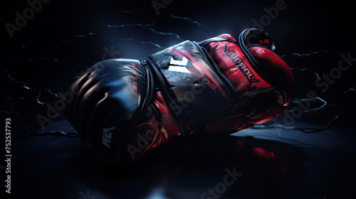 Illustration about mixed martial arts, MMA. photo