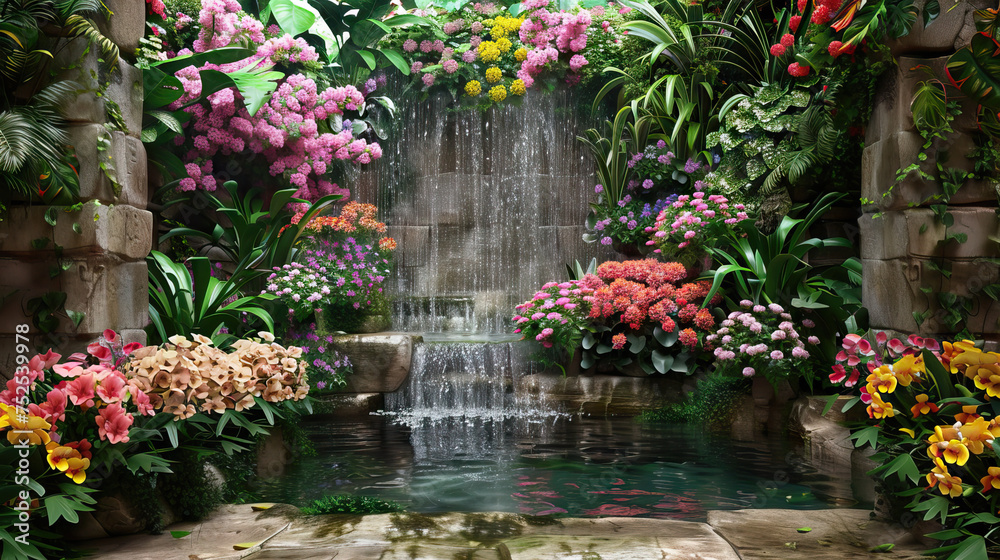 Garden of Wonders Stage: Adorned with blooming flowers, lush greenery, and cascading water features. Relaxing performances and intimate gatherings
