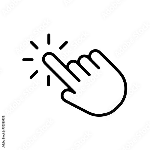 hand cursor icon