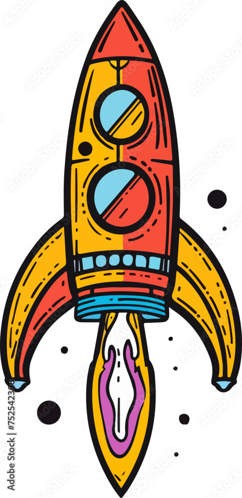 Space rocket clipart illustration Space rocket clipart illustration