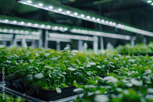 Indoor Vertical Farming - Modern Agriculture Technology