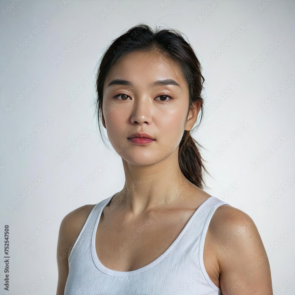 portrait of a woman with sport clothes
portrait of a woman with sport clothes