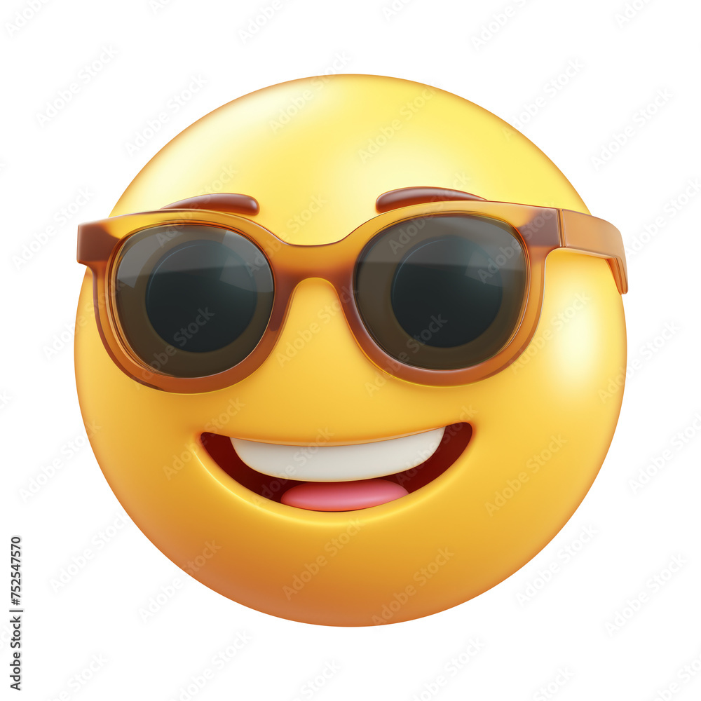 emoji of a smiling face with sunglasses and eyebrows emoji of a smiling face with sunglasses and eyebrows