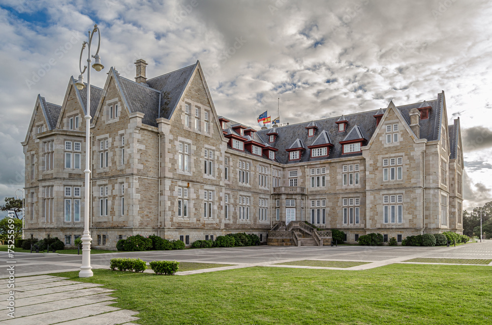 Magdalena Palace in Santander, Spain