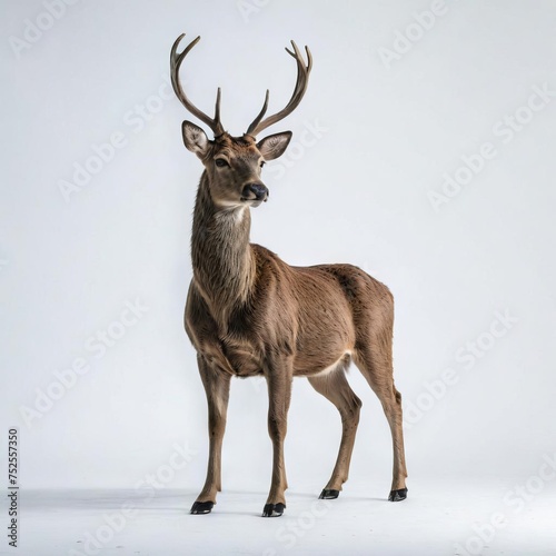 deer on white background  © Deanmon