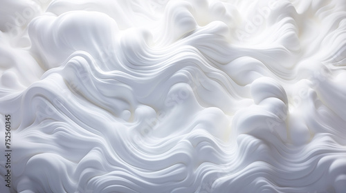 White foam texture.