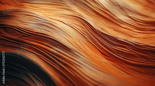Detailed view of a textured wavy surface, ideal for backgrounds or abstract designs
