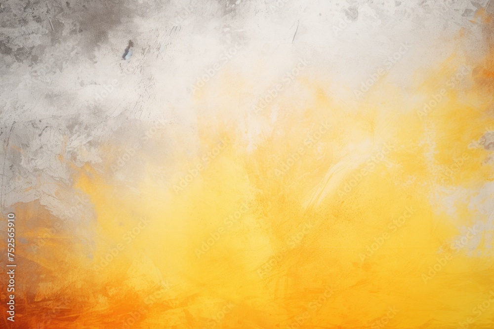 Abstract painting of a yellow and grey sky, suitable for various design projects Abstract painting of a yellow and grey sky, suitable for various design projects