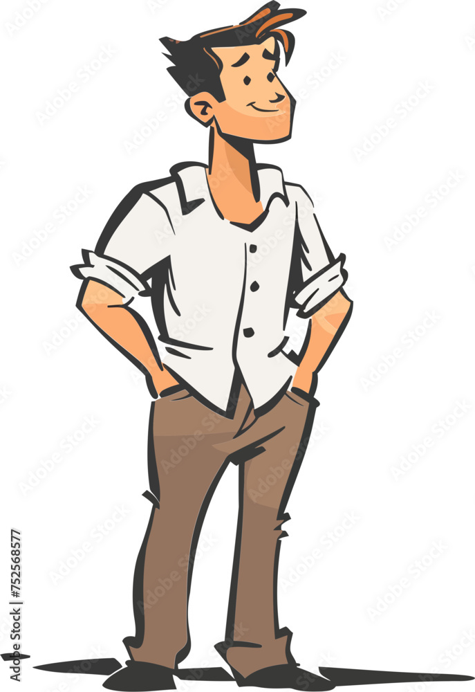 Sheriff Man Trackin the Bandits in Vector Illustration Sheriff Man Trackin the Bandits in Vector Illustration