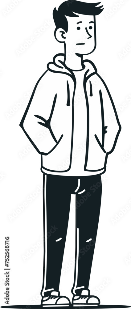 Pioneer Man Buildin the Wagon in Vector Form Pioneer Man Buildin the Wagon in Vector Form