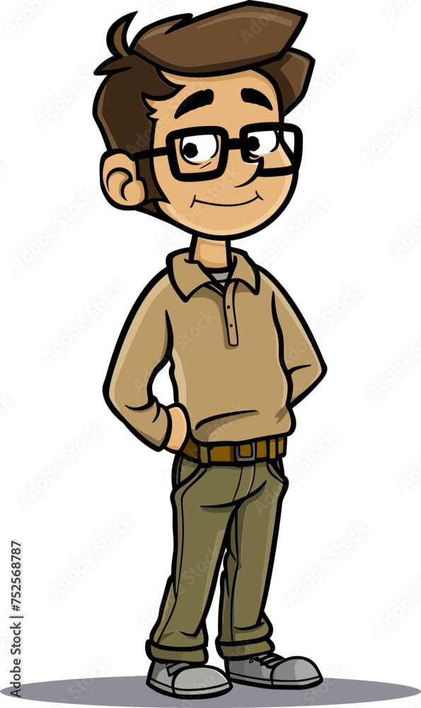 Cowboy Man Ridin the Lone Trail in Vector Illustration Cowboy Man Ridin the Lone Trail in Vector Illustration