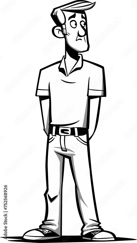 Gambler Man Winnin Big in the Casino in Vector Form Gambler Man Winnin Big in the Casino in Vector Form