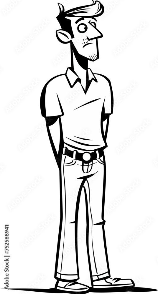 Prospector Man Pannin for Gold in Vector Illustration Prospector Man Pannin for Gold in Vector Illustration