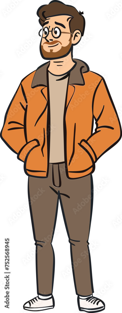 Pioneer Man Buildin the Sod House in Vector Form Pioneer Man Buildin the Sod House in Vector Form