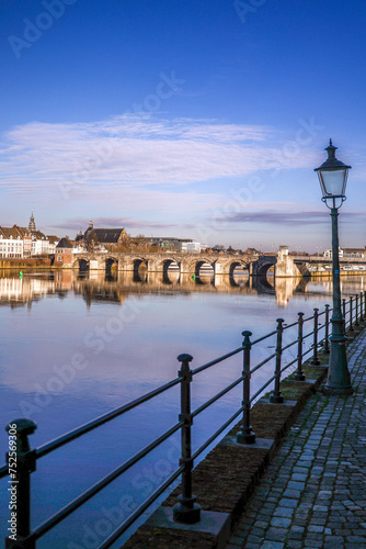 View on the city Maastricht, the Netherlands