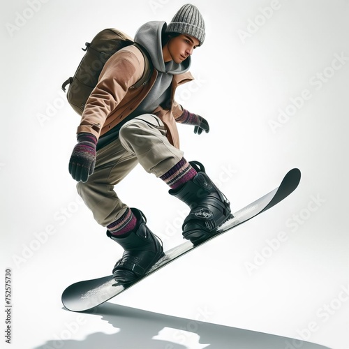person with snowboard 