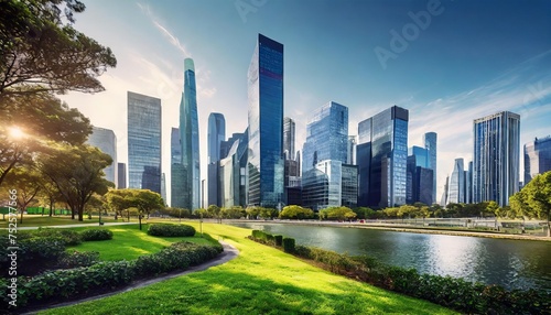 Generated image depicting a bustling city skyline, representing the dynamic nature of the business © Alena Shelkovnikova