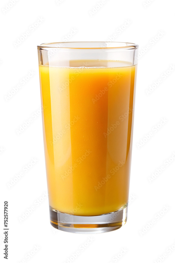 glass of orange juice and orange, isolated white background glass of orange juice and orange, isolated white background