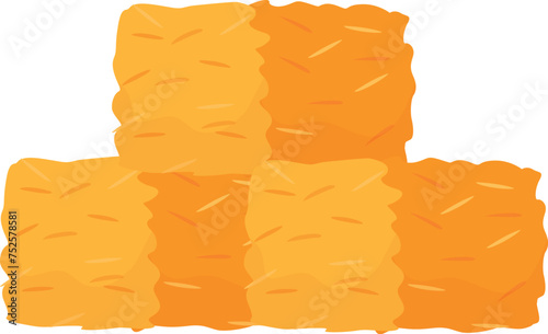 Farm barn wheat icon cartoon vector. Feeder factory. Barn agricultural