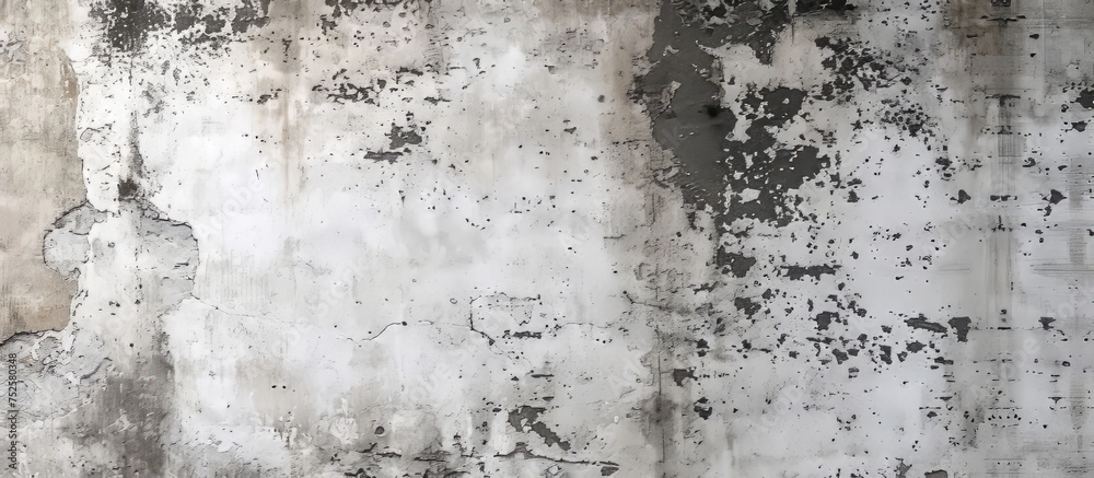 Obraz premium Abstract grungy wall background with colorful paint splashes and streaks