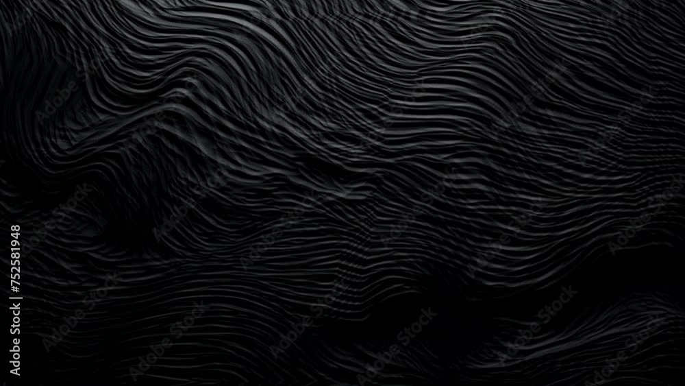 Abstract black dark Noir Motion Background