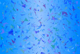 Random gradient triangle particle website background - chaotic abstract vector illustration