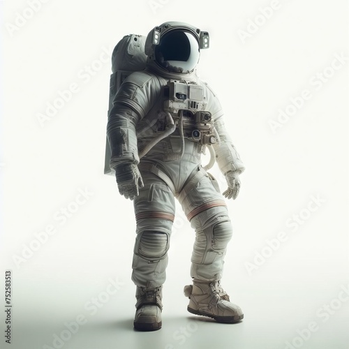 astronaut on white background 