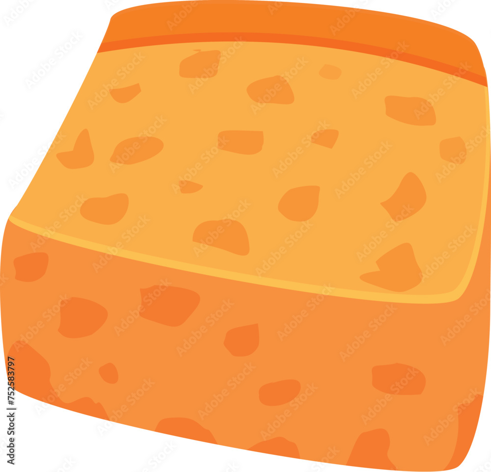 Salt bread croutons icon cartoon vector. Cubes dietary. Culinary petite Salt bread croutons icon cartoon vector. Cubes dietary. Culinary petite