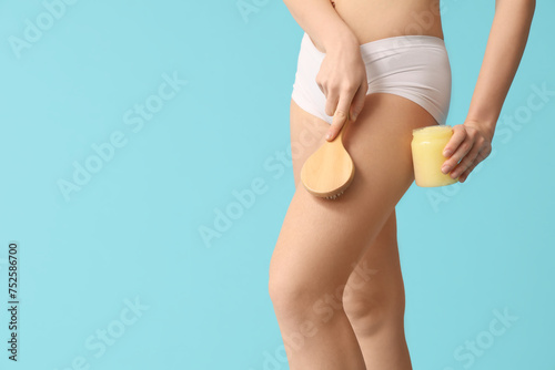 Beautiful young woman with ...