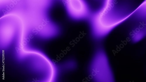 Vibrantly purple flame engulfed in wisps of black smoke. A captivating and versatile image suitable for website backgrounds or computer wallpapers photo