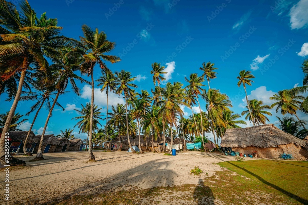 Obraz premium kuna yala island panamanian caribbeandrone photos