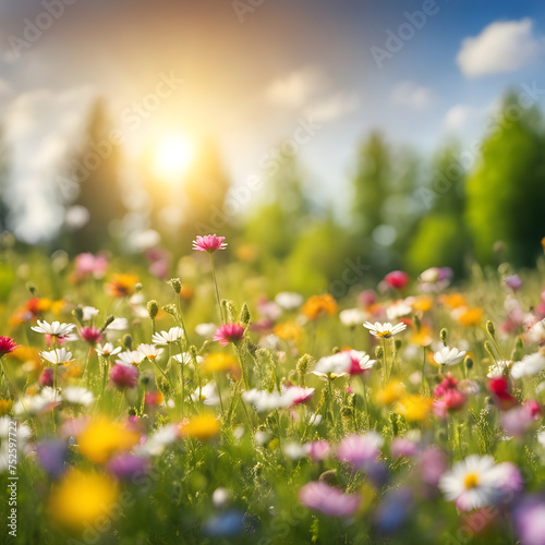 field of flowers © Tiago