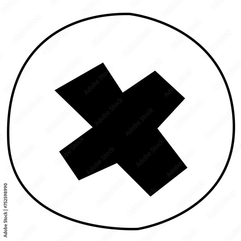 Abstract Simple Doodle Graphic Element Abstract Simple Doodle Graphic Element